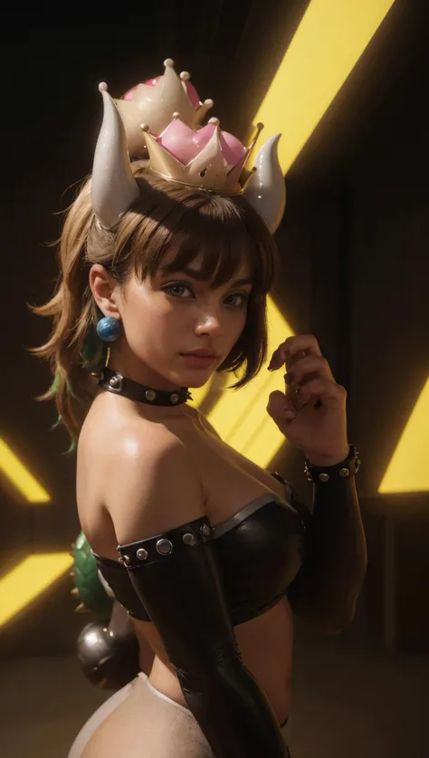 masterpiece, best quality, intricate detail, an awe-inspiring artwork in a retro-futuristic cyberpunk style. Imagine a girl with limbs of sleek cybernetic grace, her skin hosting a network of iridescent circuitry, <lora:epiCRealismHelper:1> <lora:epiCRealLife:1> robotic arms, robotic legs, glowing, low-key lighting, dimly lit, dark background, <lora:weight_slider_v2:1.5> <lora:muscle_slider_v1:0.8>, <lora:bows1-000015:0.8> <lora:bows1-000015:1>