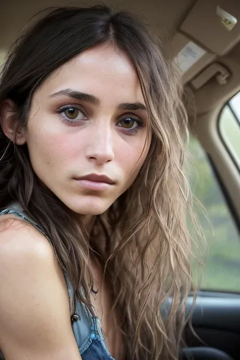 an expert photograph by art streiber of an Exquisite young woman looking like selest18