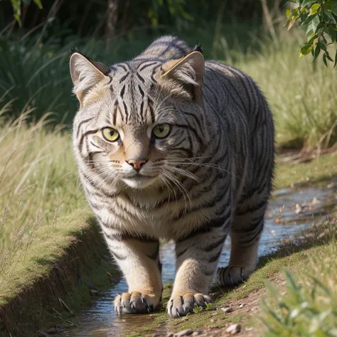 Scottish wildcat, hyper realistic <lora:boldline:0.2> <lora:add_detail:0.5>