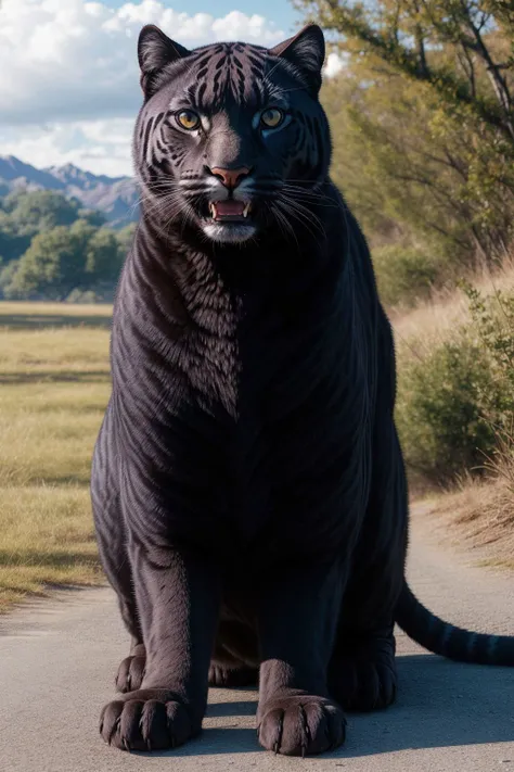 Panther, hyper realistic <lora:boldline:0.2> <lora:add_detail:0.5>