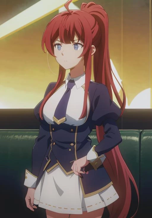 Rias Gremory, masterpiece, smile