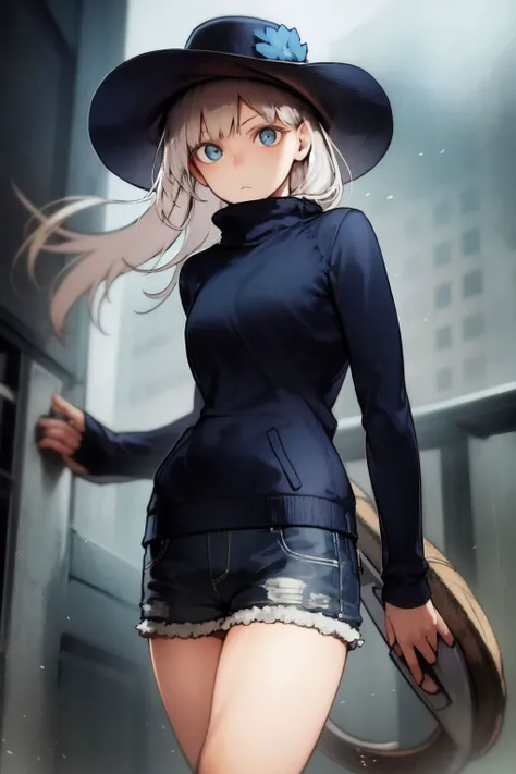 cowboy shot, solo, 1girl <lora:nishiide_kengorou_style_v01:1>