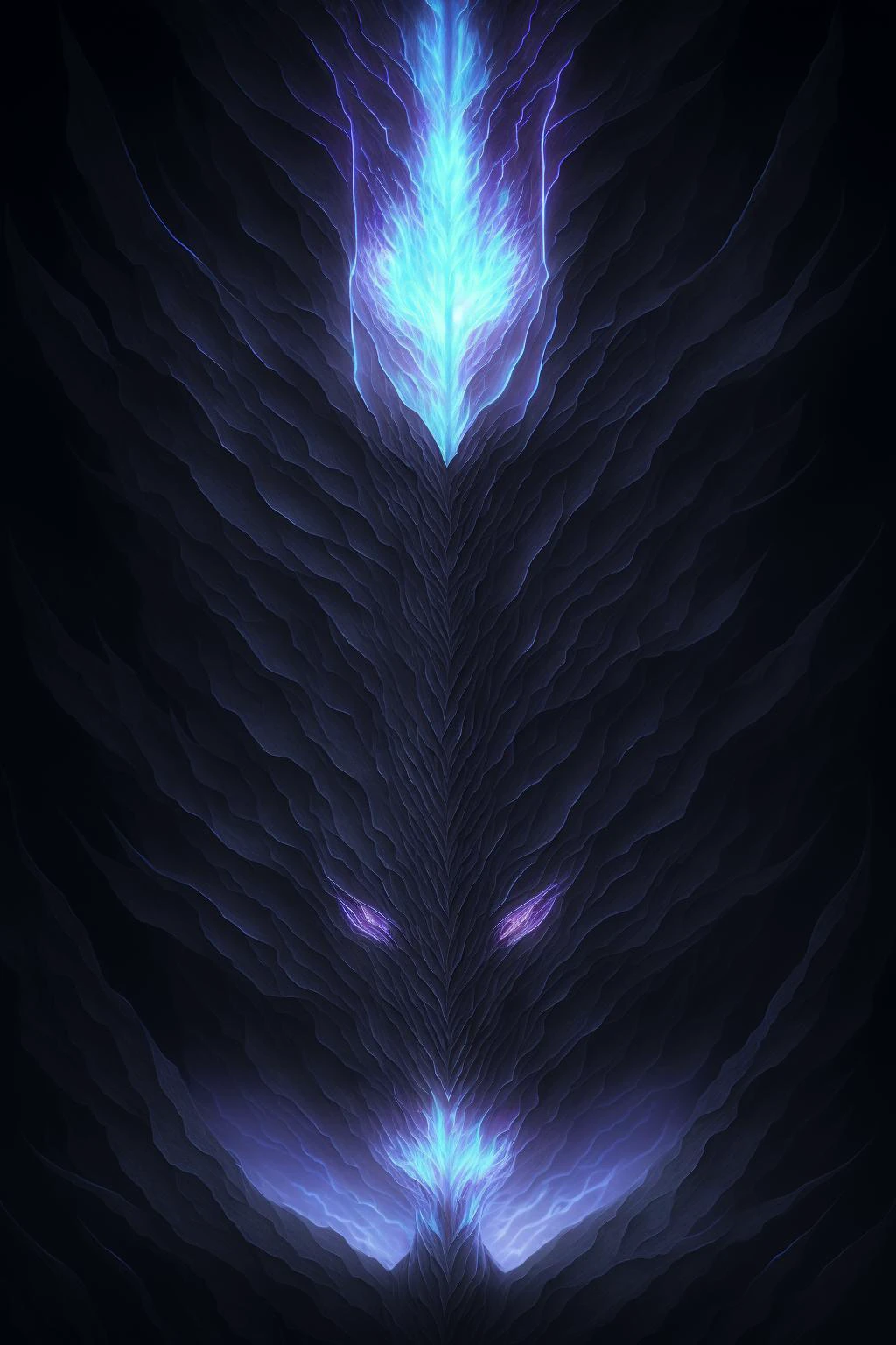black dragon, ethereal, symmetrical, soft lighting, concept art, digital painting, looking into camera. Designed by VVinchi all on PlaygroundAI Stable Diffusion 1.5 base model. Will not produce the same result when Remixed!