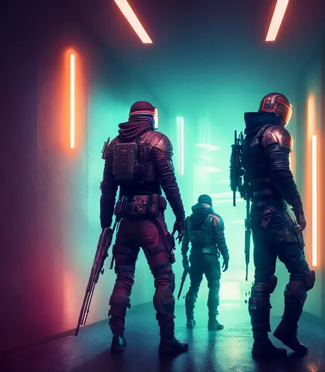a up, art, scabbard highly, cyberpunk each greg in back, sheathed, concept cinematic behind, boys, focus, twins, sci mike hood, winkelmann, armor, fi next walking Beeple, indoors, beeple 3 style on couple fiction, down gloves, symmetric - standing, by rifle, futuristic rutkowski, sheath, glowing, gun, hallway, beeple, arstation science d multiple men weapon hood to beautiful from cloak, holding scenario, and other, holding, male of 2boys, render hallway weapon, sword, , weapon, weapon on back, multiple boys, hood, standing, 2boys