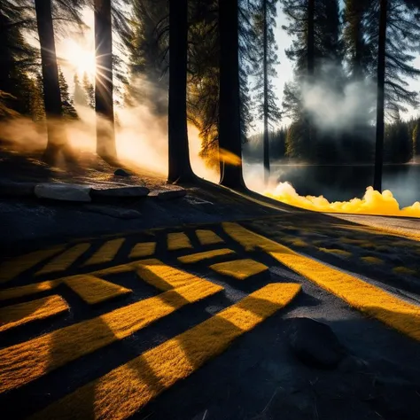 [Kindhearted:Refined:11], Ambrotype, DayGlo palette, hyperdetailed, Visual, Light, Film Washi, Lens Flare, Spray paint style, Heaven, Tranquil, lava pit, moody lighting, [trees|lake], wall Graffiti, art by Greg Rutkowski, Murano, (Attractive [doritos:mustard:1], Linen patterns, :1.3) , Shadowy, [Garment|Opal], Highres, Guilty, Grayscale, Offset print, Disgusting, One Color, Knowledge, Christcore, Fur, 64K