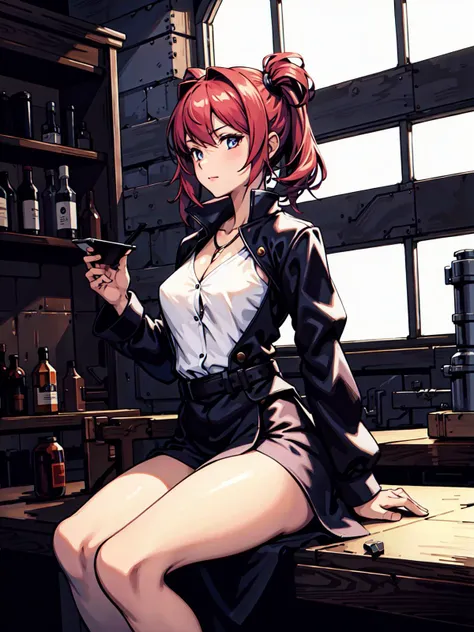 high_resolution,best quality,detailed background,girl,alchemist,factory