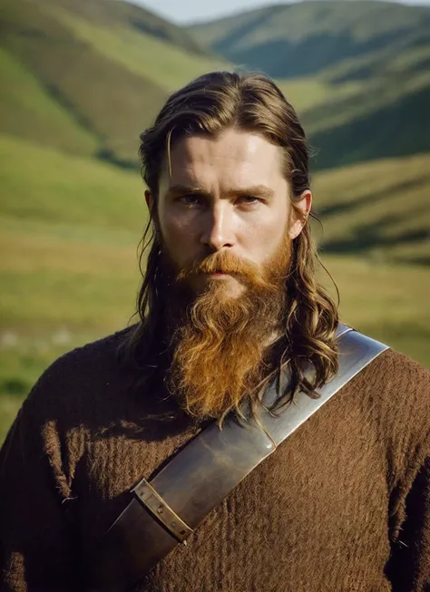 An intricate full color portrait of sks person:1 as (viking warrior), (barbarian), epic character composition, by ilya kuvshinov, alessio albi, nina masic, sharp focus, natural lighting, subsurface scattering, f2, 35mm, film grain, <lora:locon_christianbale_v1_from_v1_64_32:1.25>