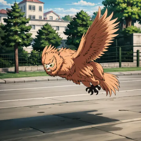 masterpiece,high quality,outdoors,
<lora:MegumiFushiguro001:0.7>,
Nue 1owl,flying,