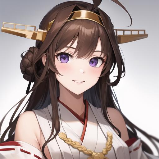 金刚级四姐妹-舰队收藏（Kongou Class · Four Sisters-Kantai Collection） 榛名（Haruna）