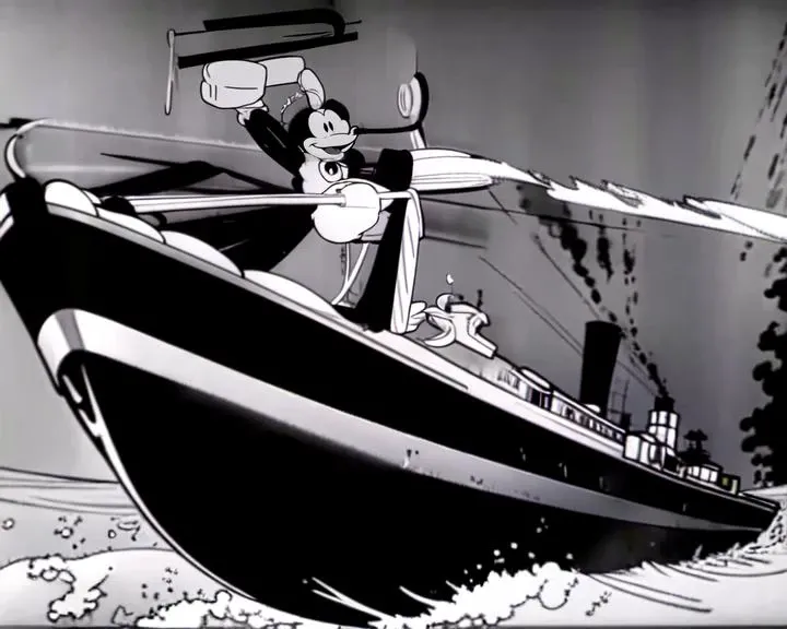 masterpiece, best quality, crazy mickey mouse