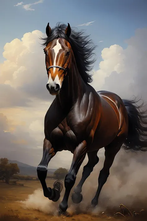 best quality,masterpiece,realistic,Sky,horse,<lora:horse:0.65>,