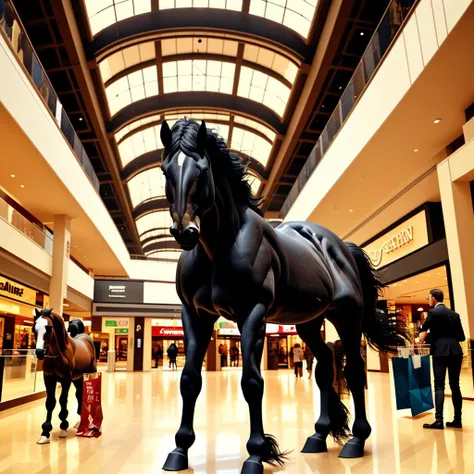 A female centaur，She is famous in the multiverse，She is both a female centaur, half human, half horse, half horse，It is also a female Yingzhao。She blends both images，The first is the head of a horse/neck/Shoulder these parts，After feminization，The upper body transforms into a beautiful female human，Female, half-centaur, half-human, half-horse, half-human，The second is the waist of the horse/hason/gluteal/Legs feminine，Female half-horse with beautiful woman's，Chimer，It's like a female human wearing a half-horse-like costume and making a seamless chimera，This chimerization is based on powerful futuristic technology。The ultra-wide-angle lens captures the image of her beautiful and ethereal wings on the ionosphere launching a super-high-speed charge and leaping。Her front half is distinctly feminine，Tall sexy body，Has K cup teardrop-shaped giant tit chest，It has a small man's waist butterfly spanning long legs，The half-horse part of the hind body，Embedded interface at the hip position。Her horse-shaped part has female physiology and ergonomics on both the half-horse torso and hips and legs。The chest cavity of a woman in the shape of a bent dog style embedded in the lower back position of the beautiful woman's body starting from the upper part of the sternum/lower back/Ventral transverse。Then there are the sexy beauty's upright hips，Her entire body has been completely feminized，Including the half-horse part。Mechanized armor covers the legs with knee-shaped anti-joints and feet，And these parts are highly anthropomorphic，This makes her legs graceful and slender，Her four horse legs exploded in length proportions and was slender and toned，Under the legs are skinny white feet dressed in Skyscraper Heels，Use Midjourney's advanced stroke tools and color palettes, as well as texture packs, model packs, and texture tools，Concentration，Include all parts of her original horse physiology including fur/Waist and abdomen/Hip legs/Leg Capital Feminization，And give these parts a correspon