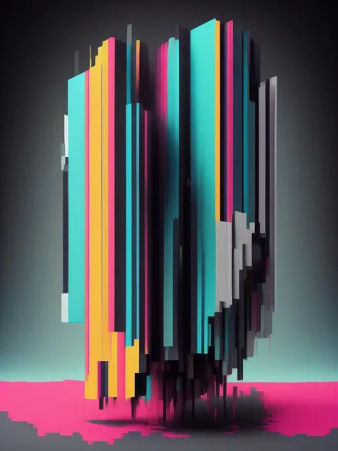 <lora:FelipePantone:1>Felipe Pantone Subtractive Variability #6