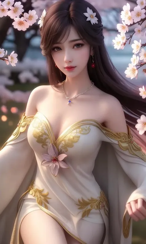 (,1girl, pov,best quality,masterpiece,  ) ,(((cherry blossoms,,  )))     <lora:DA_YunXiV2:0.6>
ultra realistic 8k cg, flawless, clean, masterpiece, professional artwork, famous artwork, cinematic lighting, cinematic bloom, perfect face, beautiful face, fantasy, dreamlike, unreal, science fiction, luxury, jewelry, diamond, gold, pearl, gem, sapphire, ruby, emerald, intricate detail, delicate pattern, charming, alluring, seductive, erotic, enchanting, hair ornament, necklace, earrings, bracelet, armlet,halo,autumn leaves,