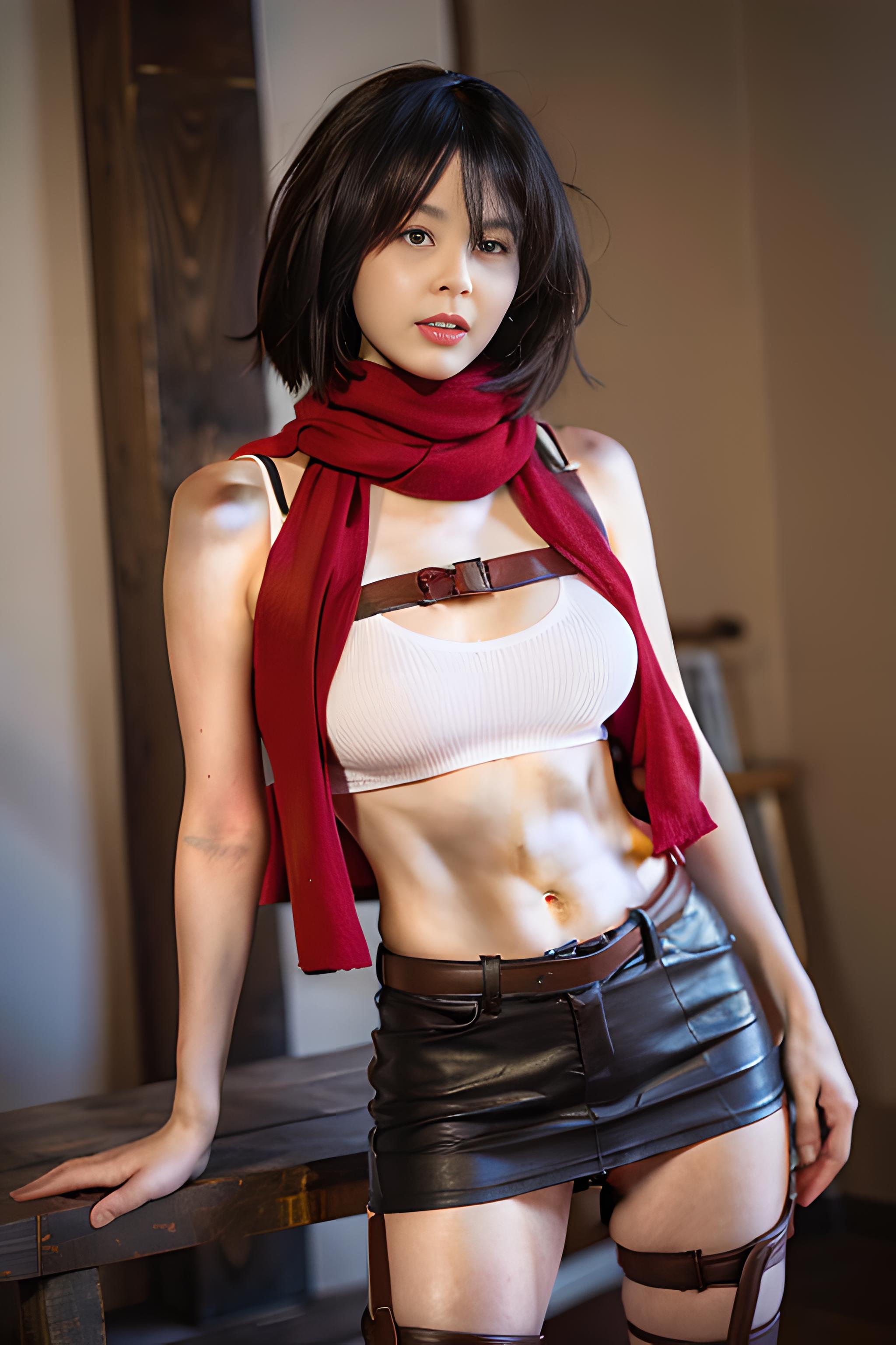 Mikasa Ackerman - Attack on Titan [NSFW] [LoRA] - HyperRealistic Cosplay v1.1
