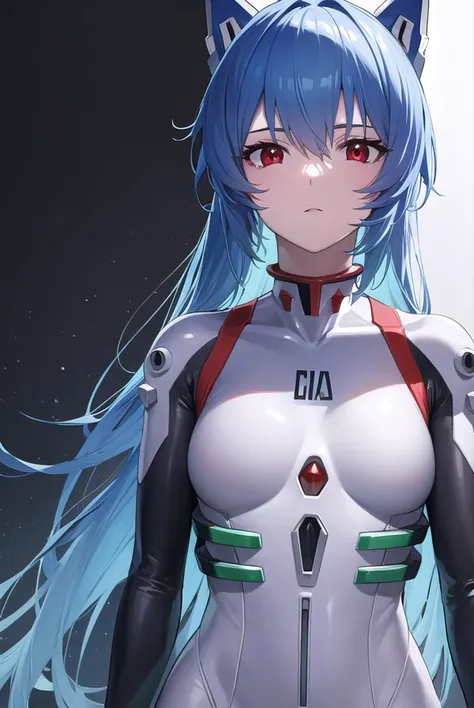 reiayanami, <lyco:reiayanami-lyco-nochekaiser:1>,
rei ayanami, blue hair, long hair, (red eyes:1.5), (small breast:1.2),
BREAK bodysuit, headgear, plugsuit, white bodysuit,
BREAK outdoors, space, sky, night, star \(sky\),
BREAK looking at viewer, (cowboy shot:1.5),
BREAK <lyco:GoodHands-beta2:1>, (masterpiece:1.2), best quality, high resolution, unity 8k wallpaper, (illustration:0.8), (beautiful detailed eyes:1.6), extremely detailed face, perfect lighting, extremely detailed CG, (perfect hands, perfect anatomy),