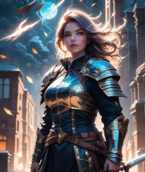 (inspired by Alena Aenami:0.5), magical beautiful, a perfect photo of stained glass window, in paladin_uniform, holding a (mythril_sword:1.2), (divine magic), (hair movement:1.15), (hero:1.1), sparks, at night, city on fire, mass_destruction, (falling leaves:1.1), (lightning storms:1.1), fireflies, mountains, moon, trees, aurora, apocalyptic chaos, large-scale, (style photorealistic), (superior quality), (masterpiece), (intricate details), (hyperdetailed), 8k hdr, award-winning, artstation trending, sharp focus, vivid, high contrast, cinematic lighting, dramatic atmosphere, atmospheric perspective, film grain, looking at viewer, (detailed face:1.2), closeup, detailed eyes,
