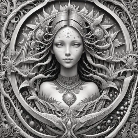 wood Choker depicting a Elemental - A sentient being composed of one or more of the classical elements (earth, air, fire, water), embodying the essence of nature.
splendid background
starlit Oasis
rotten weather
Jean Fautrier, Greg Olsen, Justin Bua
zentangle . intricate, abstract, monochrome, patterns, meditative, highly detailed