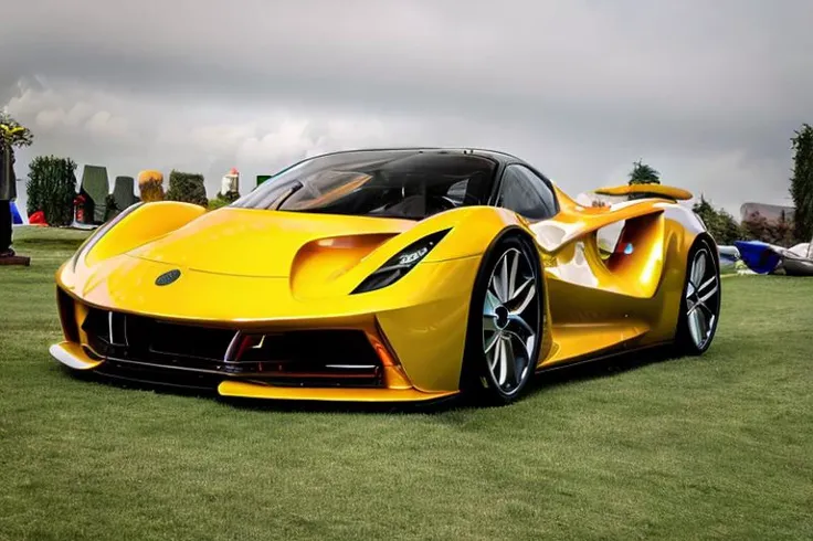 <lyco:Lotus Evija:1.0>evija sports car