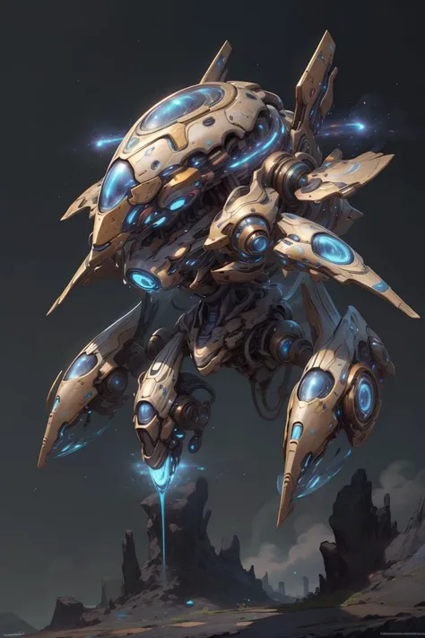 <lora:KhalaiAI:.9> KhalaiAI Science fiction weapons , Milky Way Galaxy background