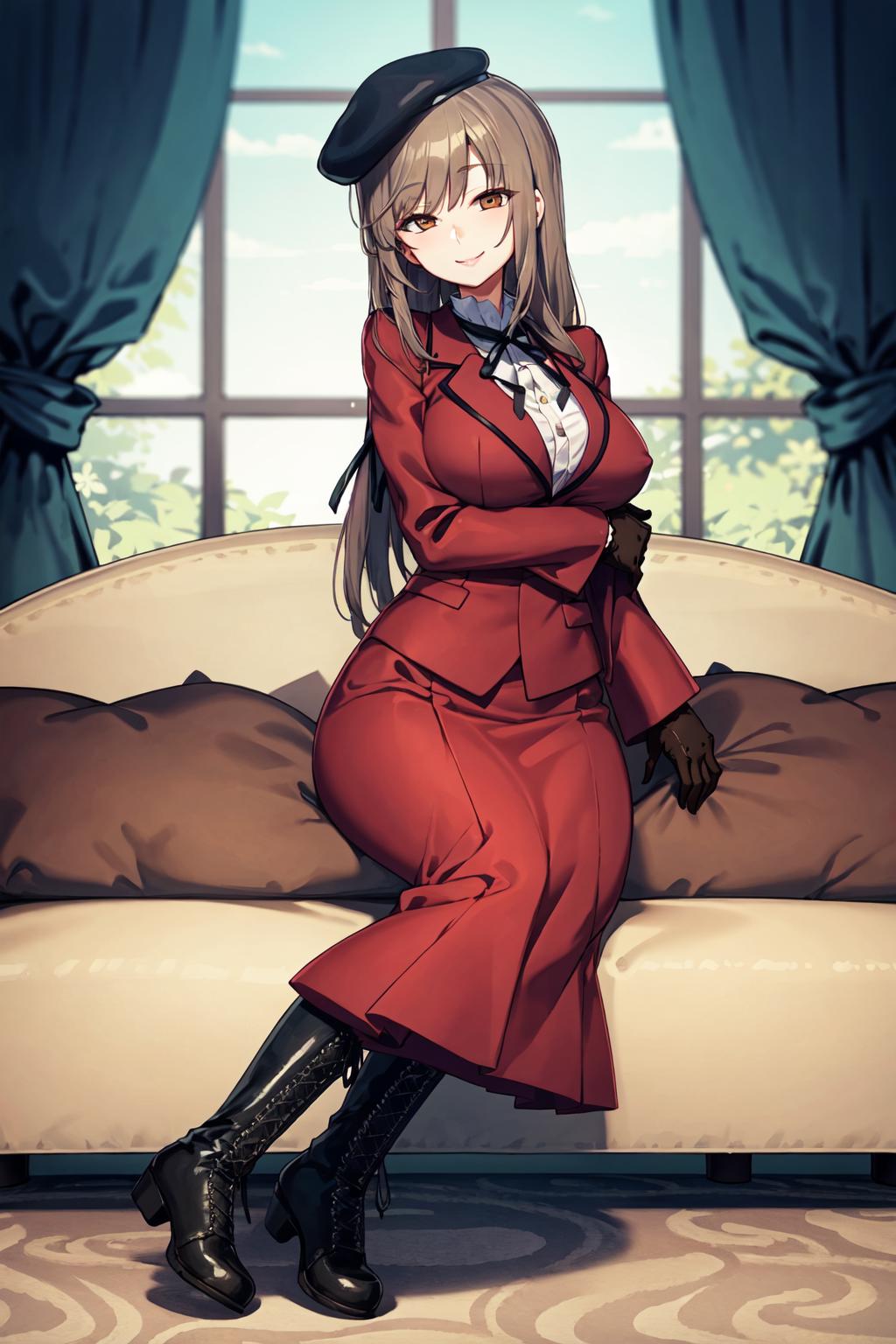 Girls und Panzer 島田千代 Shimada Chiyo - LoCon LORA v3.0