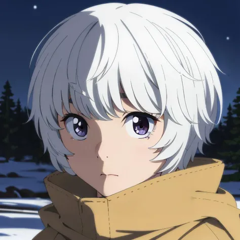 masterpiece,highres,high quality,extremely detailed,solo,
<lora:YuiShiromaru001:0.7>,
YuiShiromaru,1littlegirl,
white hair,
winter_clothes,
close-up,looking at viewer,closed mouth,outdoors,night,