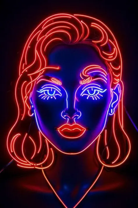 <lora:JessicaRabbit_character:0.3> jessicawaifu with a perfect face, singer,  red hair, red lips, neon light,neon sign,neon,LED   <lora:RetroGlitch64_0.5+vineo_0.3+neon_v1_0.4+nihongdengV2_0.75_INALL+OUTD:1>