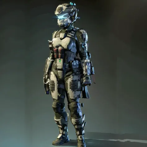 (masterpiece, best quality),grapple pilot,1girl,full body,standing