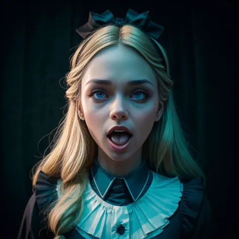 (rule of thirds), Aliceinwonderland_character-20 in wonderland , Ahegao, Rolling eyes, tongue out, by Mike Winkelmann (Beeple) perfect hourglass figure), best quality, absurdres, award winning . natural lighting, , sexy, full body, beautiful face, insane details, intricate details, hyperdetailed, low contrast, soft cinematic light, exposure blend, HDR, 8k high definition, (Highly Detailed Skin:1.4) (masterpiece:1.2)