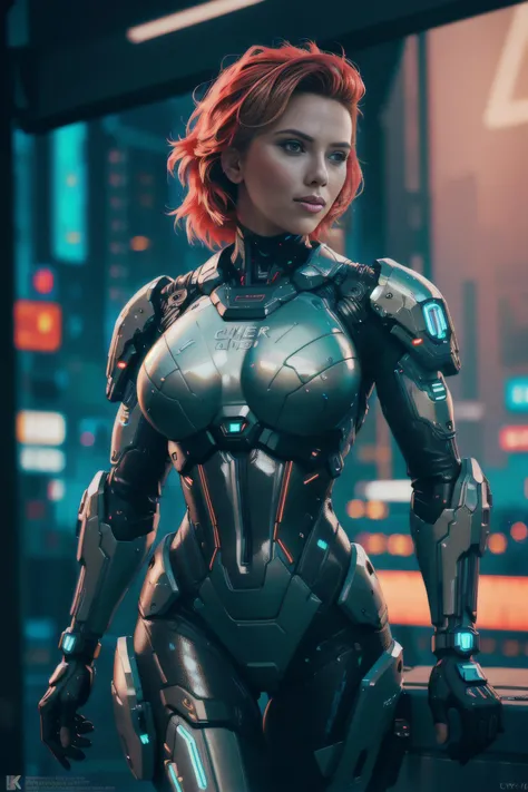 Cyberpunk ((oil painting)) of ((attractive female modern military with with cybernetic limbs part cyborg on patrol)), cinematic, dynamic pose, fine details, reflections, 8k, ((dark shot)), soft volumetric lights, (backlit:1.3), (photorealistic:1.3), (Style-Glass), hdr, antialiased, 8k, ((syd mead)), sharp details, detailed background, ((masterpiece)), (painterly), (good anatomy), (good proportions), (good composition), (dramapaint), (analogue style), (empty hands), (futuristic scifi background), (photorealistic:1.5), (perfect body, perfect legs), <lora:Scarlett Johansson:0.8> skswoman <lora:CyberPunkV2:0.3> 7Cy6er7P0nk9 <lora:Neon_Barbarian:0.8> neon babe, cyber bodysuit, barbarian_woman, cyberpunk , Cyberpunk, often for dystopian futures, cybernetic technology, or urban landscapes.