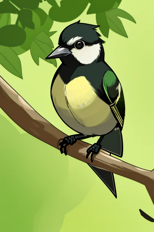 great tit