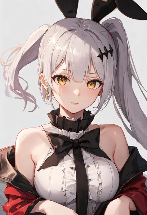 {safe:1.10}, best quality, masterpiece, highres, solo, {five_seven_girlsfrontline:0.90}, portrait, looking_at_viewer