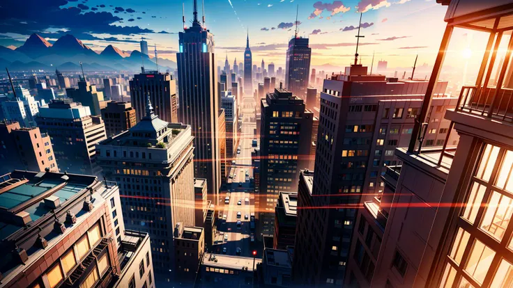 //Basic Info\\
(( city, from above, lo-fi, )),
//Image Definition\\
((masterpiece, best quality, bokeh, aesthetic, simple artwork, )),