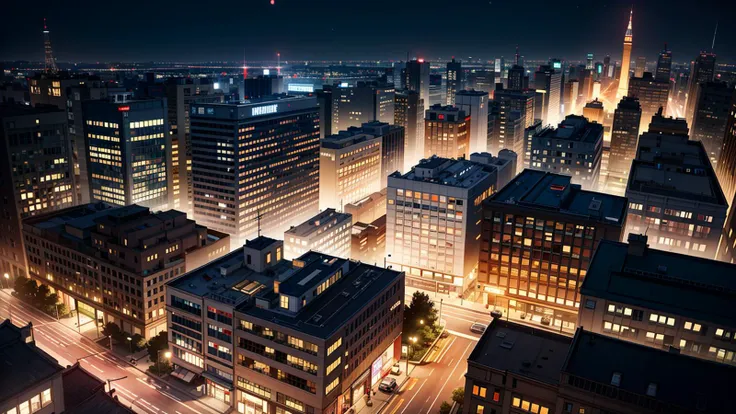 //Basic Info\\
(( city, from above, lo-fi, )),
//Image Definition\\
((masterpiece, best quality, bokeh, aesthetic, simple artwork, )),