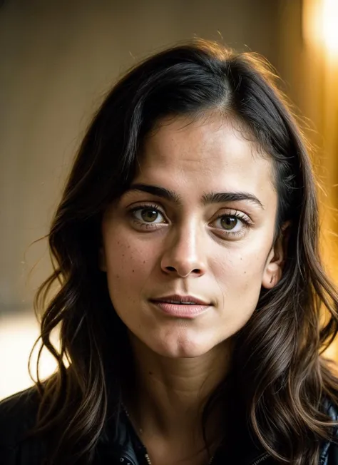 RAW photo of 20 years old alicebraga-ti, natural lighting, 8k uhd, dslr, high quality, film grain, Fujifilm XT3, <lora:add_detail:0.7>, by Dominique Issermann, christmas theme, young