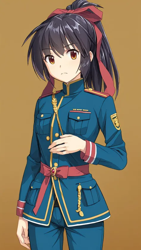 score_9, score_8_up, score_7_up, 
 <lora:divinemikokoyori.pony.v1-000009:0.8>
divinemikokoyori
(military uniform, blue uniform, pants),