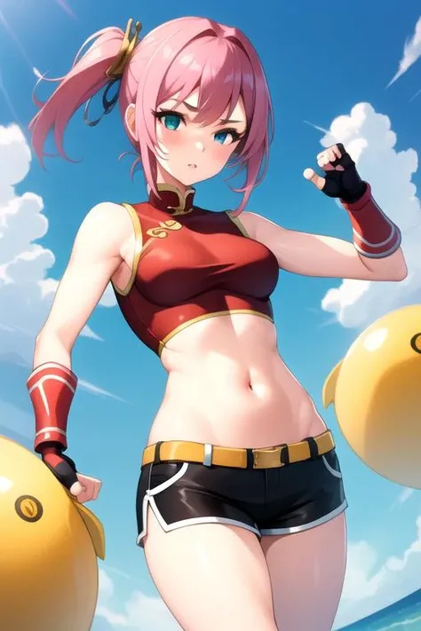 best quality, masterpiece, highres, detailed, perfect anatomy,  SoraDigi,  blue helmet, brown hair, brown eyes, red gloves, yellow shirt, jeans, ancient ruins, happy, exploring, climbing, female , flat chest,1girl,masterpiece, expensive quality, very_expensive_solve, big_file size, full color,(completely nude:1.2),pussy,niplles,(vaginal sex:1.2),(toddler:1.6),(chibi:1.3),(flat chest:1.5),