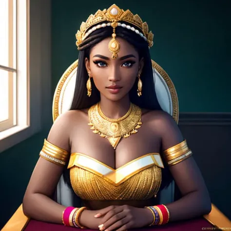 Masterpiece, absurdres,award winning photo, extremely detailed, amazing, fine detail, extremely detailed eyes and face, by lee jeffries nikon d850 film stock photograph 4 kodak portra 400 camera f1.6 lens rich colors hyper realistic lifelike texture dramatic lighting unrealengine trending on artstation cinestill 800 tungsten, golden eyes,

SSAHC, a woman in a colorful tribal dress sitting on a chair , wearing SSAHC, gold necklace,

 <lora:SSAHC:0.8>