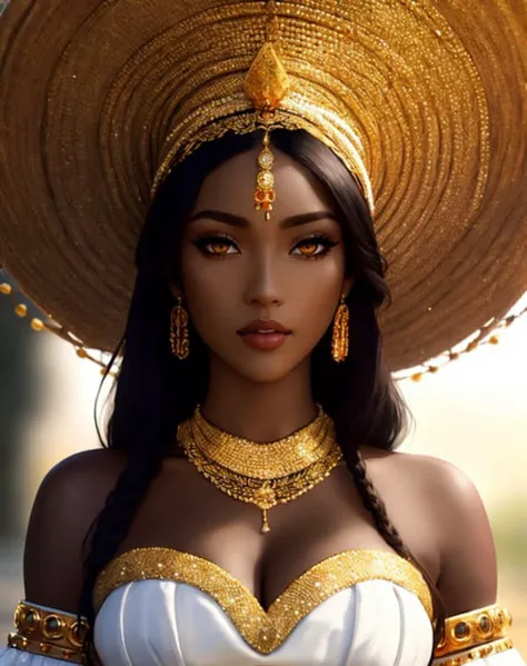 Masterpiece, absurdres,award winning photo, extremely detailed, amazing, fine detail, extremely detailed eyes and face, by lee jeffries nikon d850 film stock photograph 4 kodak portra 400 camera f1.6 lens rich colors hyper realistic lifelike texture dramatic lighting unrealengine trending on artstation cinestill 800 tungsten, (golden eyes:1.195)
SSAHC, a woman in a white dress made of beads and a magnificent hat , wearing SSAHC, (((upper body picture)))
<lora:SSAHC:0.8>