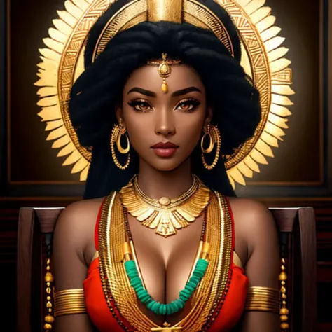 Masterpiece, absurdres,award winning photo, extremely detailed, amazing, fine detail, extremely detailed eyes and face, by lee jeffries nikon d850 film stock photograph 4 kodak portra 400 camera f1.6 lens rich colors hyper realistic lifelike texture dramatic lighting unrealengine trending on artstation cinestill 800 tungsten, (golden eyes:1.125),

SSAHC, a woman in a colorful tribal dress sitting on a chair , wearing SSAHC, gold necklace,

 <lora:SSAHC:0.8>