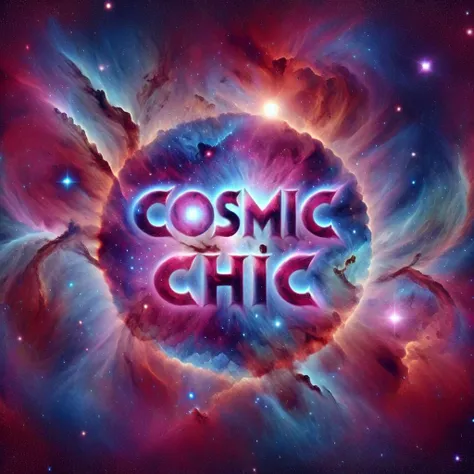 <lora:Harrlogos_v2.0:1> (COSMIC CHIC text logo:1.3), martius_nebula <lora:Cosmic_Nebula_Style:1>