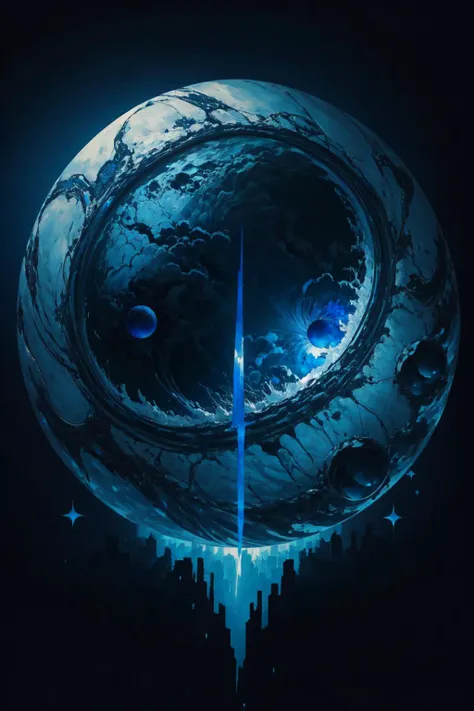 (best art,:1.3),
silver theme,black theme,white theme,blue theme,long hair ultra high res, masterpiece, best quality, <lora:Earth:0.8> earth \(planet\),