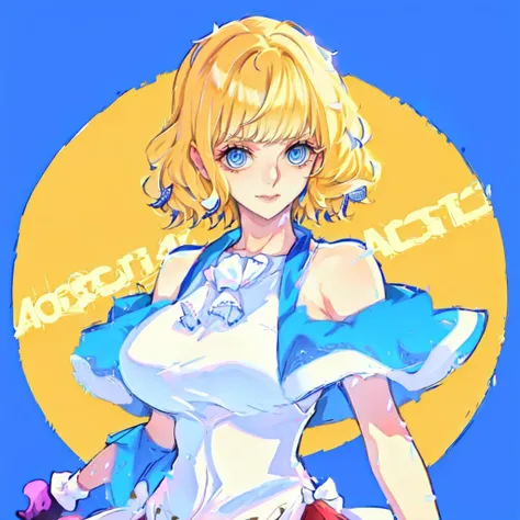 Retro arcade style Tilt-shift photo of masterpiece,best quality,stussy,1girl,blonde hair,breasts,large breasts,huge breasts,lipstick,gloves,short hair,footwear,blue eyes,covered chest,looking at viewer,closed mouth,heelscollections,oda eiichirou,dress,short sleeves,armpits,indoors,((simple background:1.4)),jacket,off shoulder,Selective focus,miniature effect,blurred background,highly detailed,vibrant,perspective control,white dress,(pov:1.3),(foot focus:1.2),(upper body:1.1),(formal:1.3),large breasts,
<lora:Stussy (2)>,
<lora:ban-lora-v1-128dim-10ep-naivae:0.8> . 8-bit, pixelated, vibrant, classic video game, old school gaming, reminiscent of 80s and 90s arcade games
