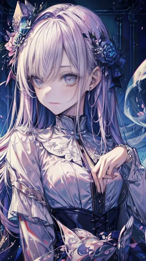 (masterpiece, top quality, best quality, extreme detailed, highest detailed, official art, beautiful and aesthetic:1.3), beautiful face, beautiful eyes, depth, perspective, composition, full body, <lora:add_detail:1>, haunted house, glowing, chibi ghost