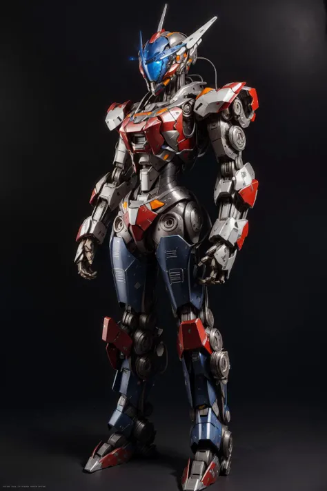 (masterpiece, best quality), intricate details, photo, realistic, unreal engine,
<lora:Mecha:0.8> (Mecha, giant robot:1.3) <lora:robotGirlLora_v10:0.8> humanoid robot, robot, robot joints, joints, helmet, armor, robot girl,