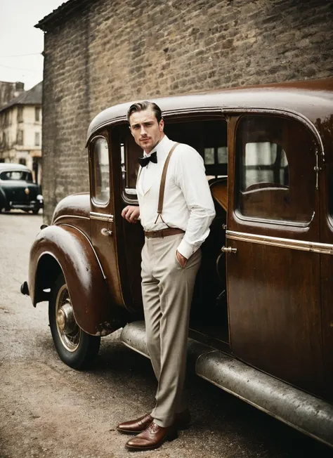 photo of sks man , vintage photography, nostalgic charm, timeless appeal, old-world aesthetics, classic elegance, warm tones, soft focus, aged textures, evoking nostalgia, historical ambiance, storytelling through imagery, vintage atmosphere, timeless compositions, authentic vintage look, professional technique
 <lora:locon_aarontaylorjohnson_v1_from_v1_64_32:1>