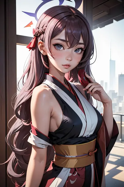 (masterpiece, best quality), 1girl,  <lora:iroha_blue_archive:1> iroha ba, halo, very long hair, grey eyes