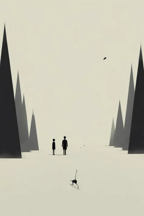 <lora:Alex Andreev style:1>Alex Andreev style - Minimalistc Illustration in the style of Toni Demuro