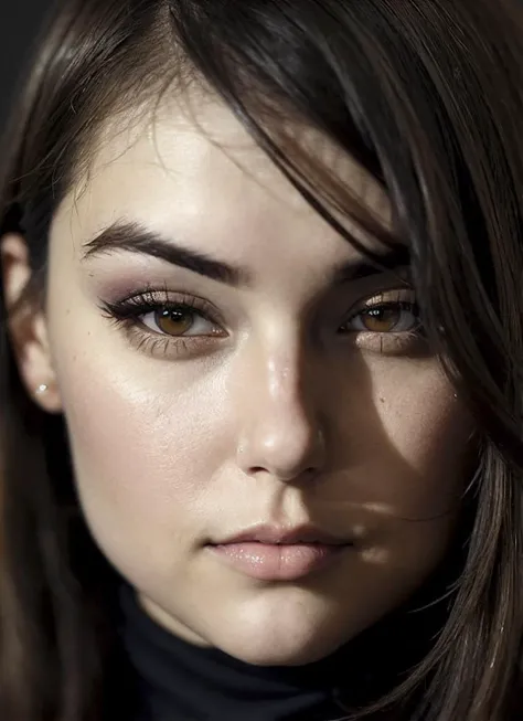 A stunning intricate full color portrait of (sks woman:1), wearing a black turtleneck, epic character composition, by ilya kuvshinov, alessio albi, nina masic, sharp focus, natural lighting, subsurface scattering, f2, 35mm, film grain, <lora:locon_sasha_v1_from_v1_64_32:1.25>
