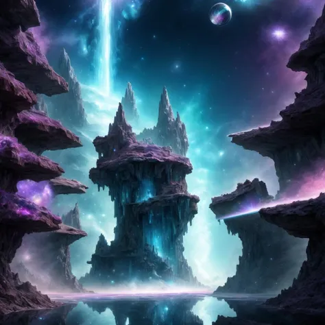 ((best quality)), ((masterpiece)), ((realistic,digital art)), (hyper detailed),Celestial_Explorers_SD1.5 Waterfalls Fascia,Mountain Goat,Mariana Trench, octane rendering, raytracing, volumetric lighting, Backlit,Rim Lighting, 8K, HDR, <lora:Celestial_Explorers_SD1.5-000008:1>